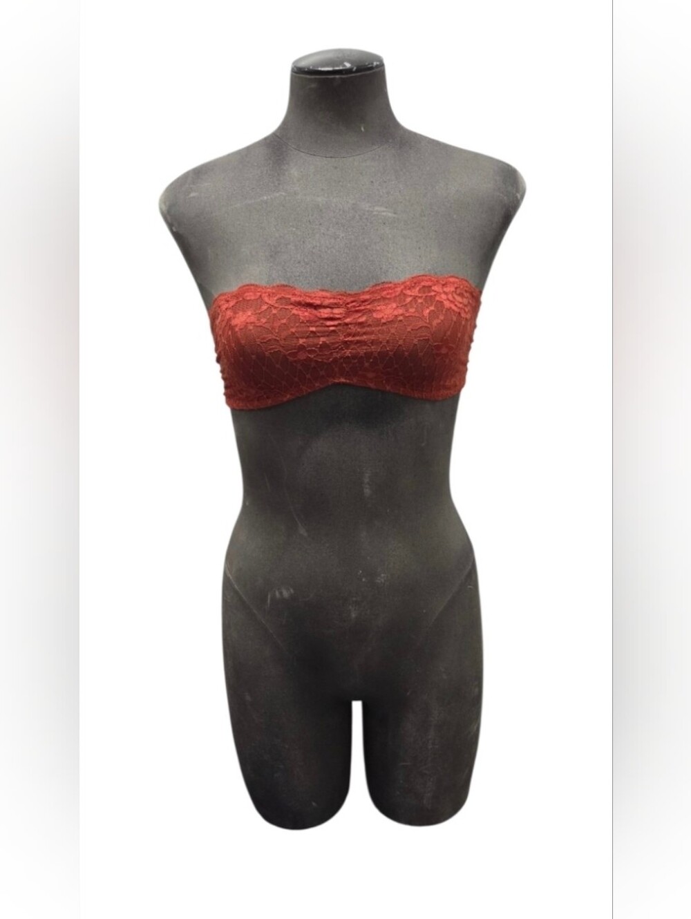 Intimately Free Free Peopls Strapless Lace Bandeau Bra Terracotta Size Small